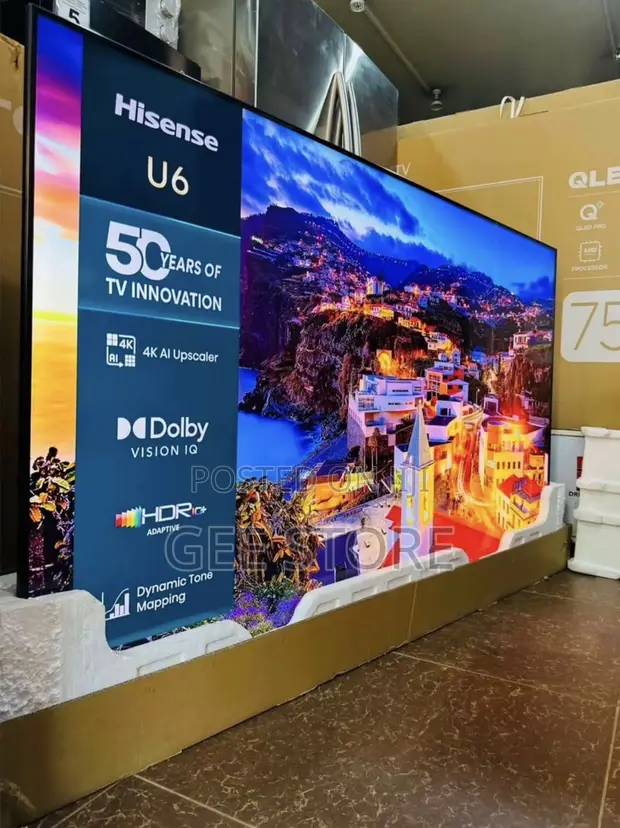 Hisense TV 75-inch ULED Mini-LED 4K (75U6S) - 1