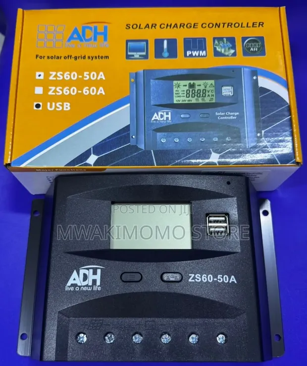 ADH ZS60-50A PWM Solar Charge Controller - 1