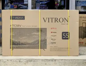 Vitron 55-Inch UHD Smart Frameless TV (HTC55V)