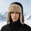 Original Cotton & Leather Trapper Hats - Brand New - 3