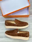 Brand New Hermes Suede Loafers - 1