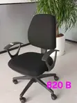 Secretary Office Chair - Black - 2