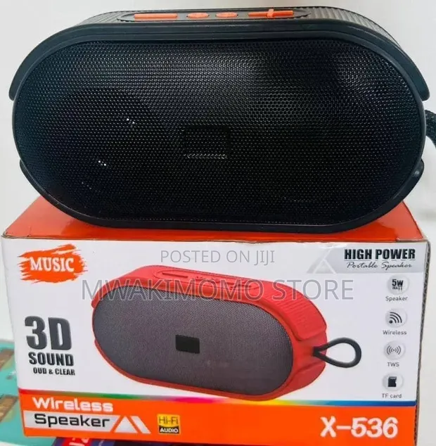 X-536 Spika Portable Nguvu Kubwa ya Bluetooth Isiyo na Waya - 1