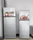 Friji Kubwa Mpya - Rangi ya Silver - 1