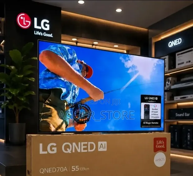 LG QNED70A 55-Inch 4K Smart TV - 1