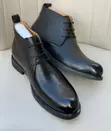 Viatu vya Clarks vya Ngozi vya Chukka - 4
