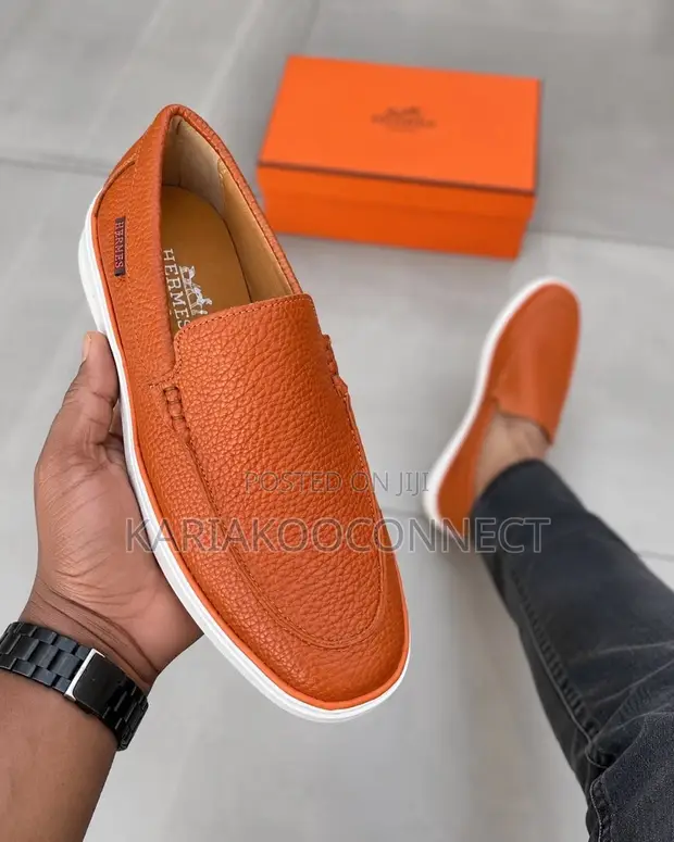 Hermes Leather Loafers - 1