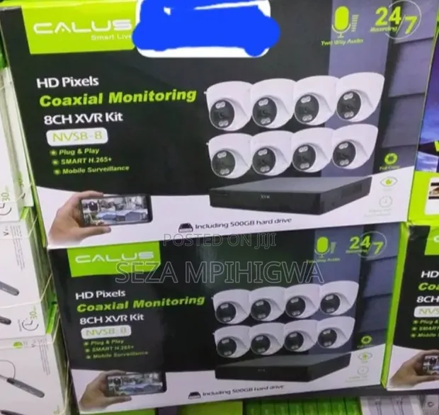 CALUS 8CH XVR CCTV Kit - Seti Kamili Ya Ulinzi - 1