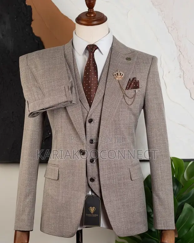 Carlos Cardini 3-Piece Tailored Suit - 1
