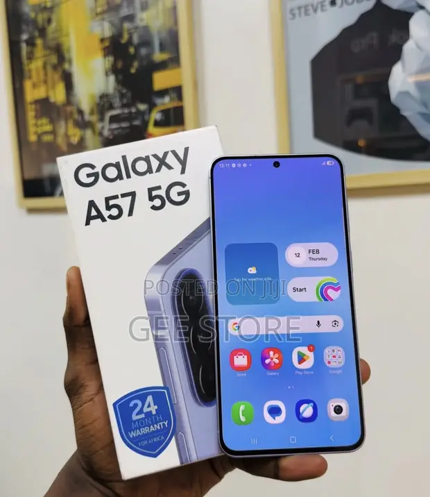 New Samsung Galaxy A57 256GB Blue - 1