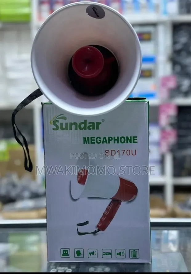 Sundar Megaphone SD170U na USB/SD Card Playback - 1