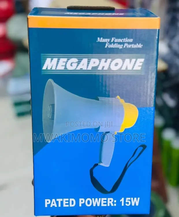 15W Folding Portable Megaphone - 1