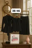 Women's 3pc Blazer, Vest & Skirt Set - 2