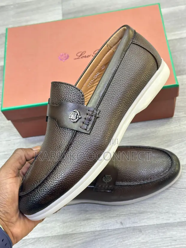 Viatu vya Loro Piana vya Ngozi vya Loafers - 1