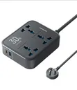 Powerology PWC037 Power Strip - 3 AC Sockets, 100W PD - 2