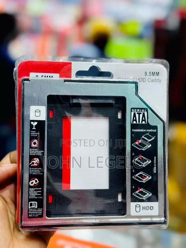 Gamshare 12.7mm Aluminum HDD Caddy for 2.5" SSD/HDD - 1