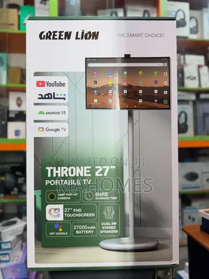 Green Lion THRONE 27" Monitor Portable Smart FHD Touchscreen