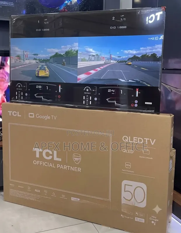 TCL 50" QLED 4K Smart TV - 1