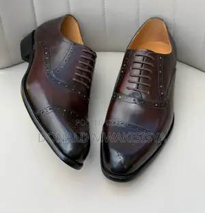 Vatu Rasmi za Ngozi za Oxford za Wanaume