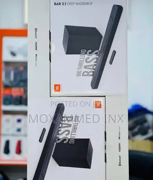 JBL Bar 2.1 Deep Bass (MK2) Soundbar + Wireless Subwoofer