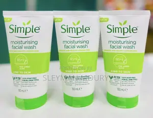Simple Facial Wash Moisturizer for Oily Skin & Acne