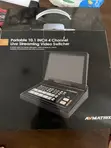 Avmatrix PVS0403U Portable 10.1" 4-Channel Live Streaming Video Switcher - 3