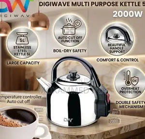 Digiwave Steel Kettle 5L