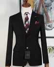 Fernando Men's Suits - Black - 2