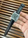 Saumu ya Cartier Santos yenye Mkanda wa Ngozi - 5