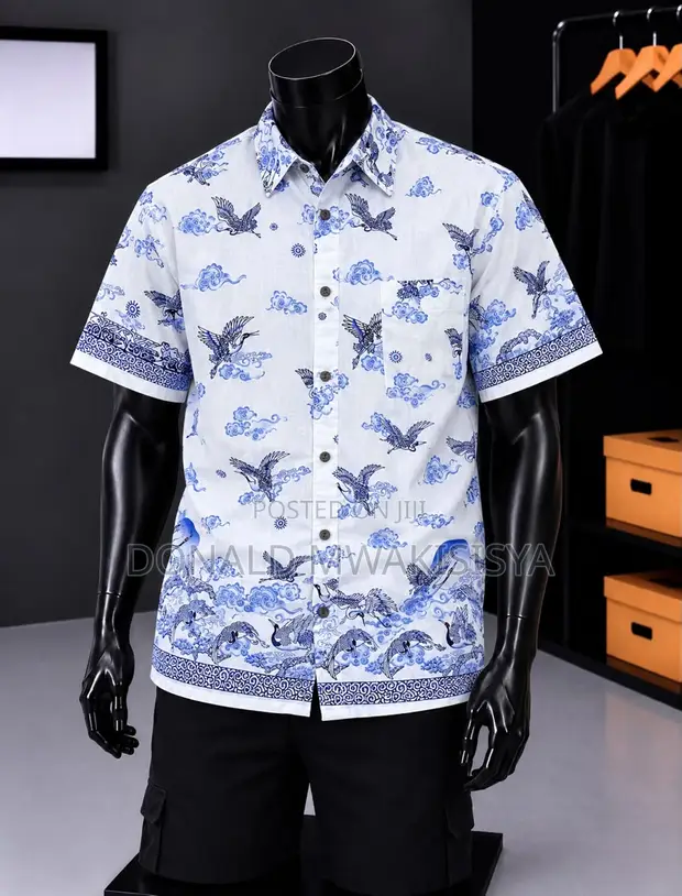 Men's Casual Short Sleeve Hawaiian Shirts - 1