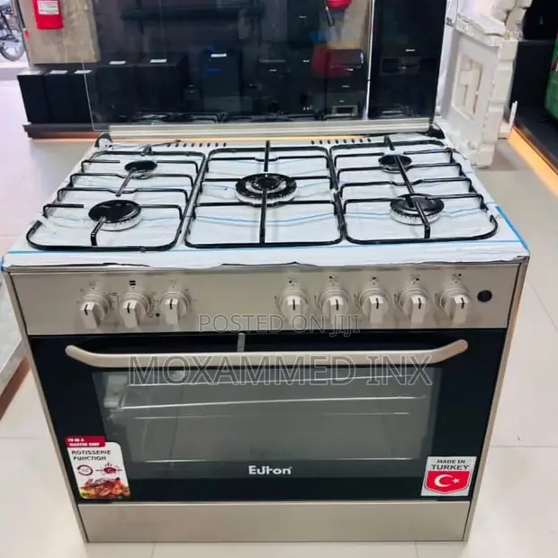 Euron 60x90 Full Gas Cooker - 2 Years Warranty - 1