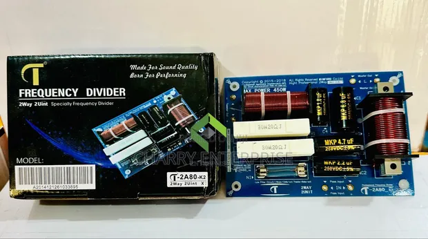Winford 450W 2-Way Passive Speaker Crossover T2A80 - 1