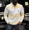 Men's Long Sleeve Polo Sweater - 3