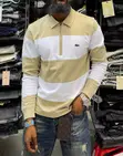 Men's Long Sleeve Polo Sweater - 4