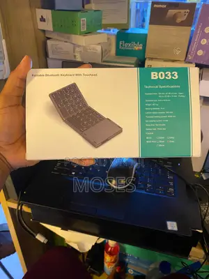 BO3 Foldable Bluetooth Keyboard with Touchpad
