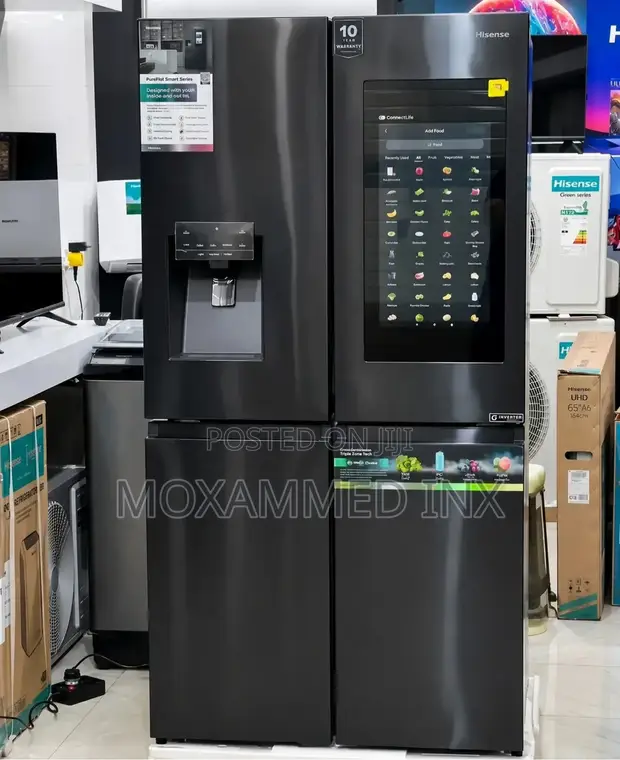 Hisense French Door Fridge 538L H750F SB-IDLS - 2 Years Warranty - 1