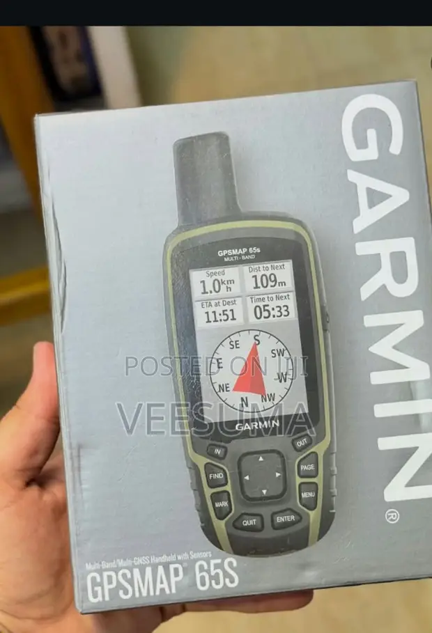 Garmin GPSMAP 65s Multi-Band GPS with Sensors - 1