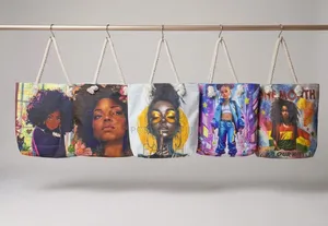 Beautiful Printed Ladies Tote Bag