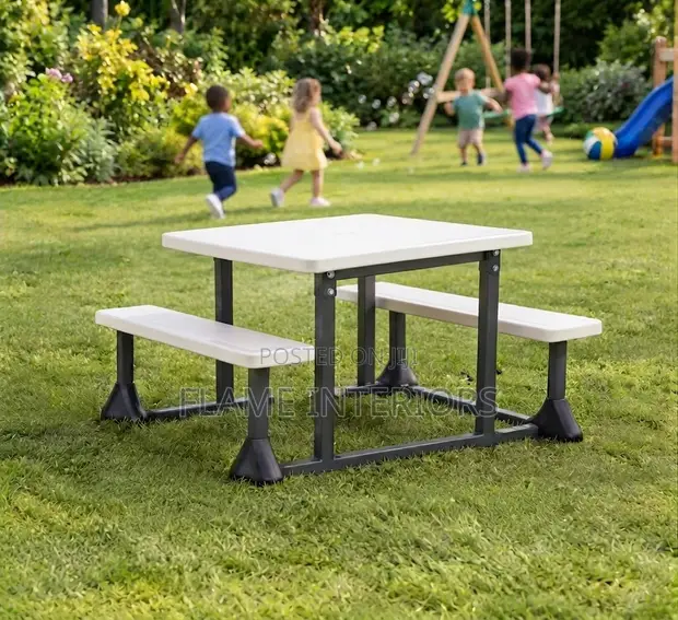 Kids Desk and Bench Set - 1