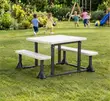 Kids Desk and Bench Set - 1