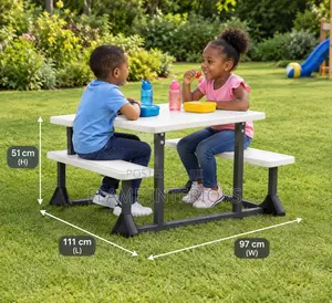 Kids Desk and Bench Set