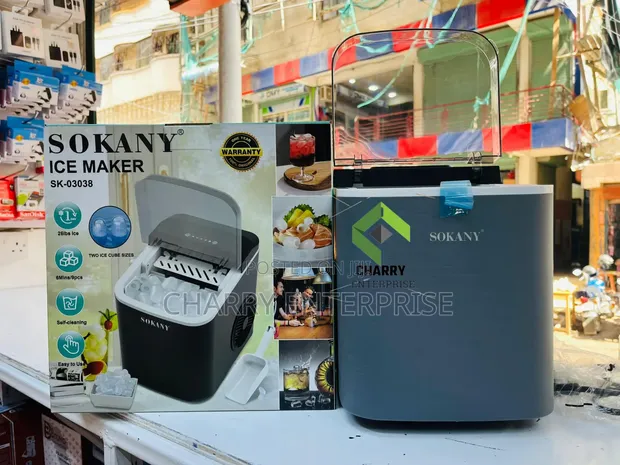 SOKANY Ice Maker - 12kg/24 Hours - 1