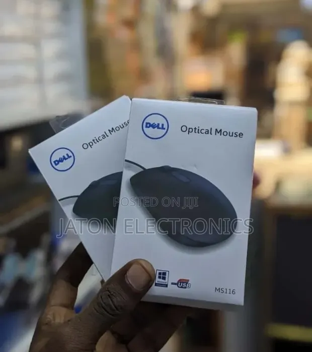 Dell MS116 USB Optical Wired Mouse - 1