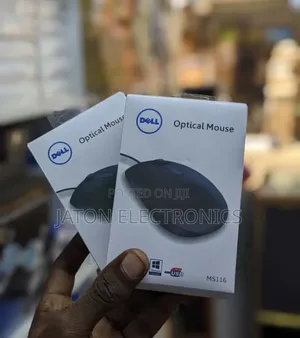 Dell MS116 USB Optical Wired Mouse