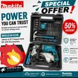 Makita Hammer Drill 13mm, 430W, Variable Speed - 1