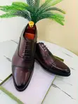 Viatu vya Oxford vya Wanaume vya Cap Toe vya Rangi Mbili - 2
