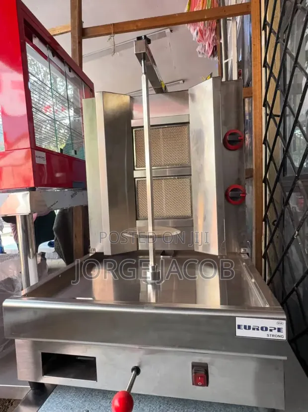 Commercial Stainless Steel Gas Shawarma Machine - 1