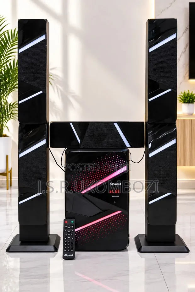 Skywood SKY Q15 Subwoofer System (1 Satellite, 2 Tower Speakers) - 1