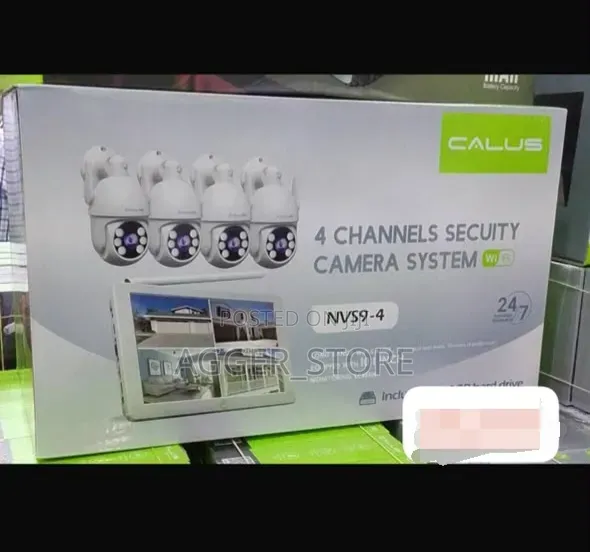 Calus NVS9-4 Mfumo wa Kamera za Usalama za WiFi 4-Channel - 1