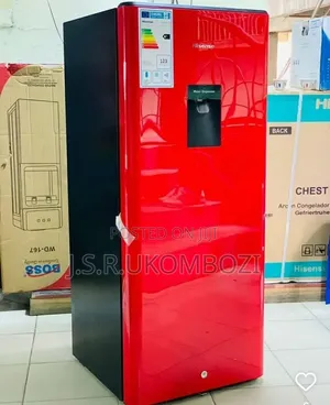 Hisense Friji la Mlango Mmoja 177L Jekundu H235RRE-WD